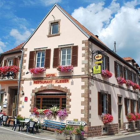 Hotel Restaurant Kleiber Saint-Jean-Saverne Bagian luar foto